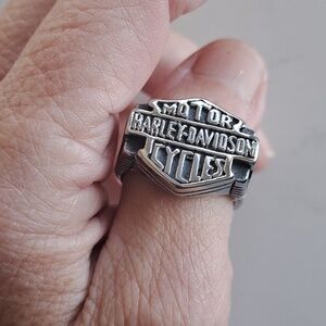 Size10 Harley Davidson Ring New, With Size Tag